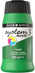 System 3 acryl emeraldgroen   - flacon 500 ml
