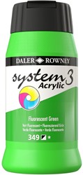 System 3 acryl fluorescerend groen   - flacon 500 ml