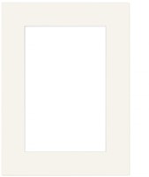 MB Passe-partout 24 x 30 cm - WIT- per 5 stuks