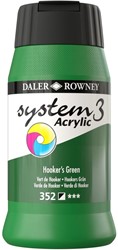 System 3 acryl hookersgroen  - flacon 500 ml