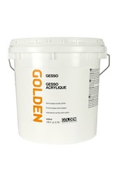 Golden gesso primer wit - 3.78 ltr.