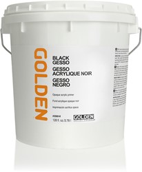 Golden gesso primer zwart - 3.78 ltr.