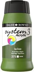 System 3 acryl sapgroen  - flacon 500 ml