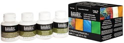 Liquitex mediums fluid set 4 x 75 ml.