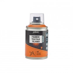 Pebeo textielverf spray - oranje - spuitbus 100 ml.