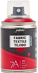 Pebeo textielverf spray - rood - spuitbus 100 ml.