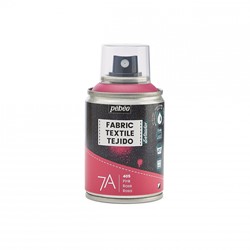 Pebeo textielverf spray - roze - spuitbus 100 ml.