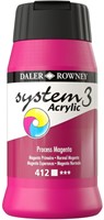 System 3 acryl primair- magenta - flacon 500 ml
