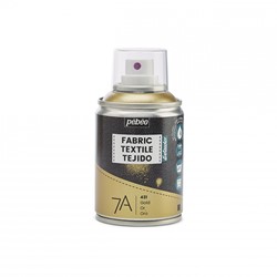 Pebeo textielverf spray - goud - spuitbus 100 ml.