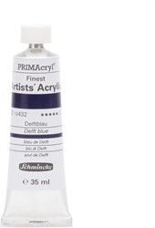 schmincke primacryl delftsblauw - tube 35 ml.