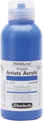 Schmincke primacryl fluid kobaltblauw licht - flacon 250 ml.