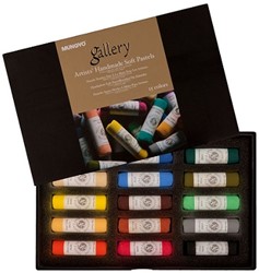 Gallery handgemaakte pastels - doos 15 stuks ASSORTIE