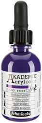 Schmincke Akademie acryl inkt koningsblauw - flacon 50 ml.