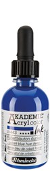 Schmincke Akademie acryl inkt indigo - flacon 50 ml.