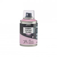 Pebeo textielverf spray - pastelroze - spuitbus 100 ml.