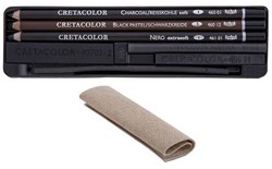 Cretacolor houtskool pocket set