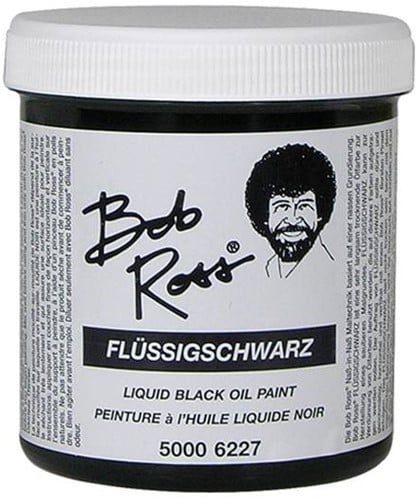 Bob Ross vloeibaar grondeerzwart
