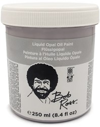 Bob Ross vloeibaar grondeer opaalwit - liquid opal 250 ml.