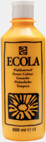 Talens ecola schoolplakkaatverf donkergeel - flacon 500 ml