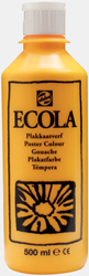 Talens ecola schoolplakkaatverf donkergeel - flacon 500 ml