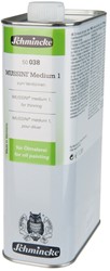 Schmincke medium 1 - flacon 1000 ml.