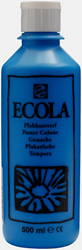 Talens ecola schoolplakkaatverf lichtblauw - flacon 500 ml