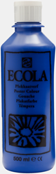 Talens ecola schoolplakkaatverf donkerblauw - flacon 500 ml