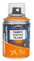 Pebeo textielverf spray - terracotta - spuitbus 100 ml.
