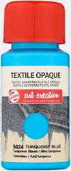 Art Creation textielverf turkooisblauw dekkend - flacon 50 ml.