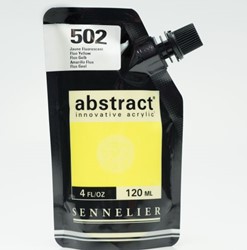 Sennelier abstract acryl fluor geel - 120 ml.