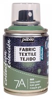 Pebeo textielverf spray - kakigrijs - spuitbus 100 ml.