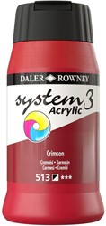 System 3 acryl kraplakrood  - flacon 500 ml
