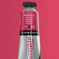 georgian olieverf briljant roze - tube 38 ml