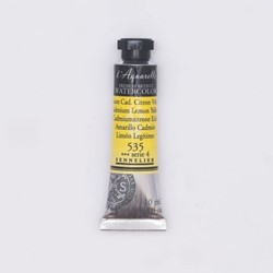 Sennelier aquarelverf - cadmiumcitroen - Tube 10 ml.