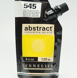 Sennelier abstract acryl cadmiumgeel citroen - 120 ml.
