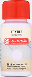 Art Creation textielverf pastelviolet - flacon 50 ml.