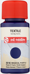 Art Creation textielverf paars - flacon 50 ml.