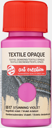 Art Creation textielverf violet dekkend - flacon 50 ml.