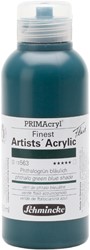 Schmincke primacryl fluid phtalogroen blauw - flacon 250 ml.