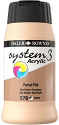 System 3 acryl huidskleur licht  - flacon 500 ml