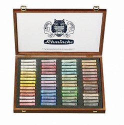 Schmincke Soft Pastel set - 60 stuks in houten kist