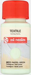 Art Creation textielverf pastelgroen - flacon 50 ml.