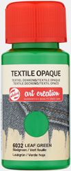 Art Creation textielverf bladgroen dekkend - flacon 50 ml.