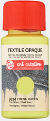 Art Creation textielverf frisgroen dekkend - flacon 50 ml.