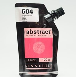 Sennelier abstract acryl fluor rood - 120 ml.