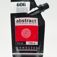 Sennelier abstract acryl cadmiumrood donker - 120 ml.