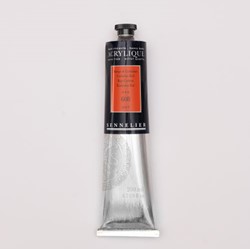 sennelier acryl cadmiumrood - tube 200 ml.