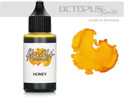 Octopus alcohol inkt honey - flacon 30 ml.