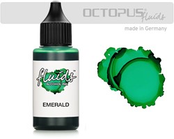 Octopus alcohol inkt emerald - flacon 30 ml.