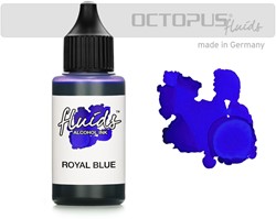 Octopus alcohol inkt royal blue - flacon 30 ml.